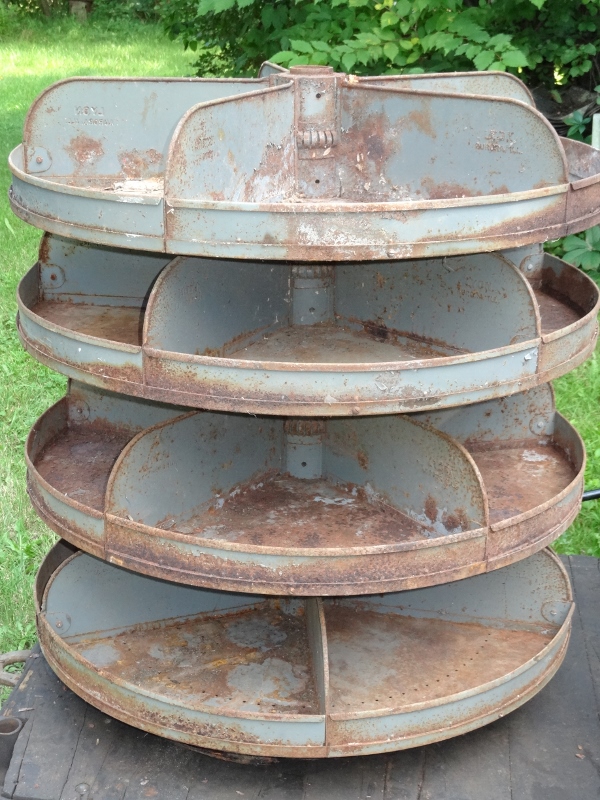 Lyon ROTATING NAIL BIN Nuts & Bolts REVOLVING PARTS BIN HARDWARE STORE