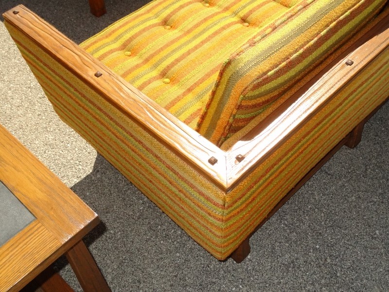 RARE 1960s A. Brandt Ranch Oak Modern Couches & Coffee Corner Tables * Pristine eBay