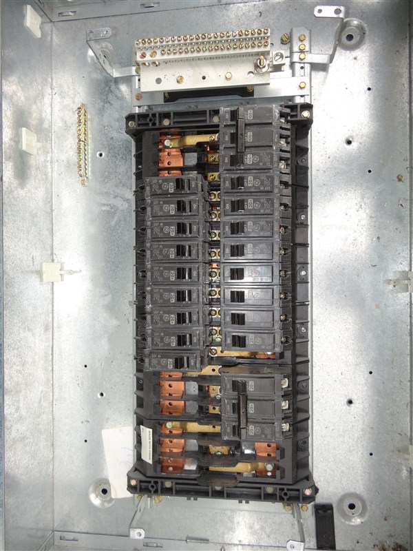 Used GE A Series II Panelboard With Breakers * Fuse Breaker Box | eBay