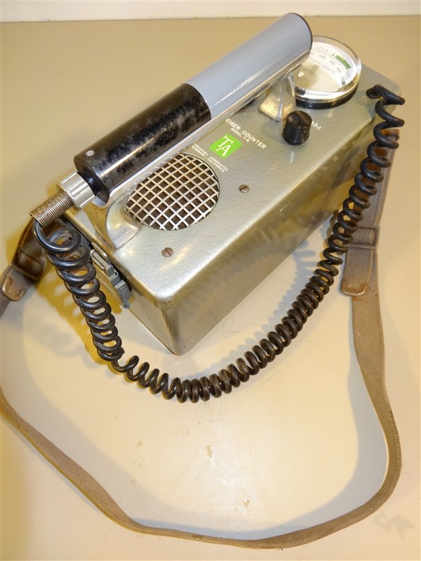 1950s Vintage Geiger Counter TA Technical Associates Model F6 * AS IS